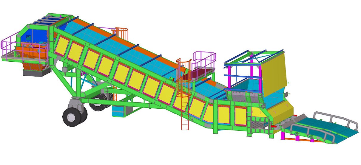 3D Mobile Conveyor