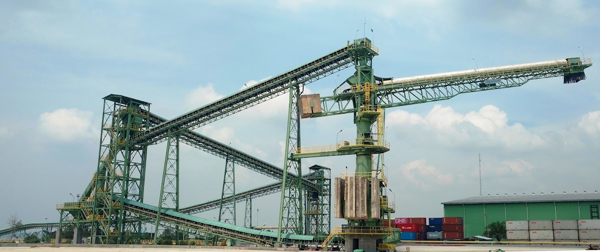 Stacker Reclaimer, Shiploader and Ship Unloader