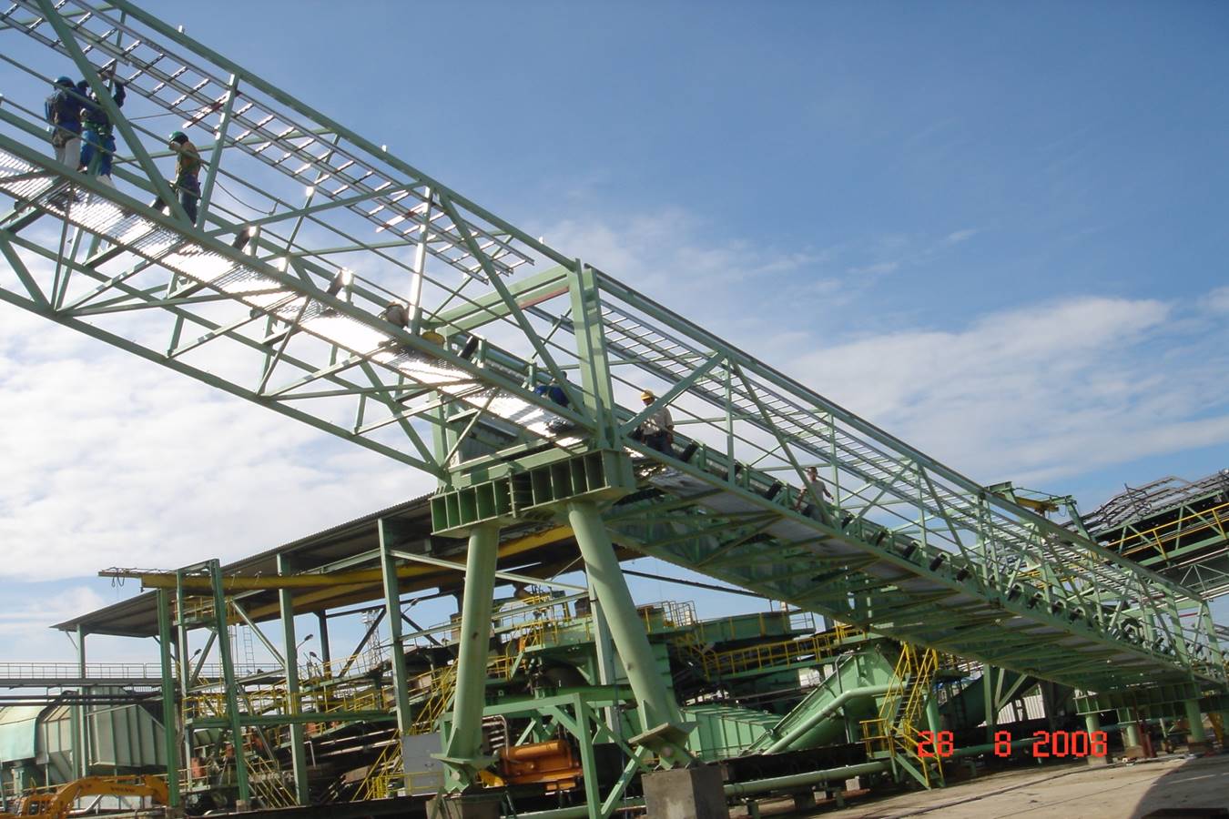 Processing Plant Conveyor Erection