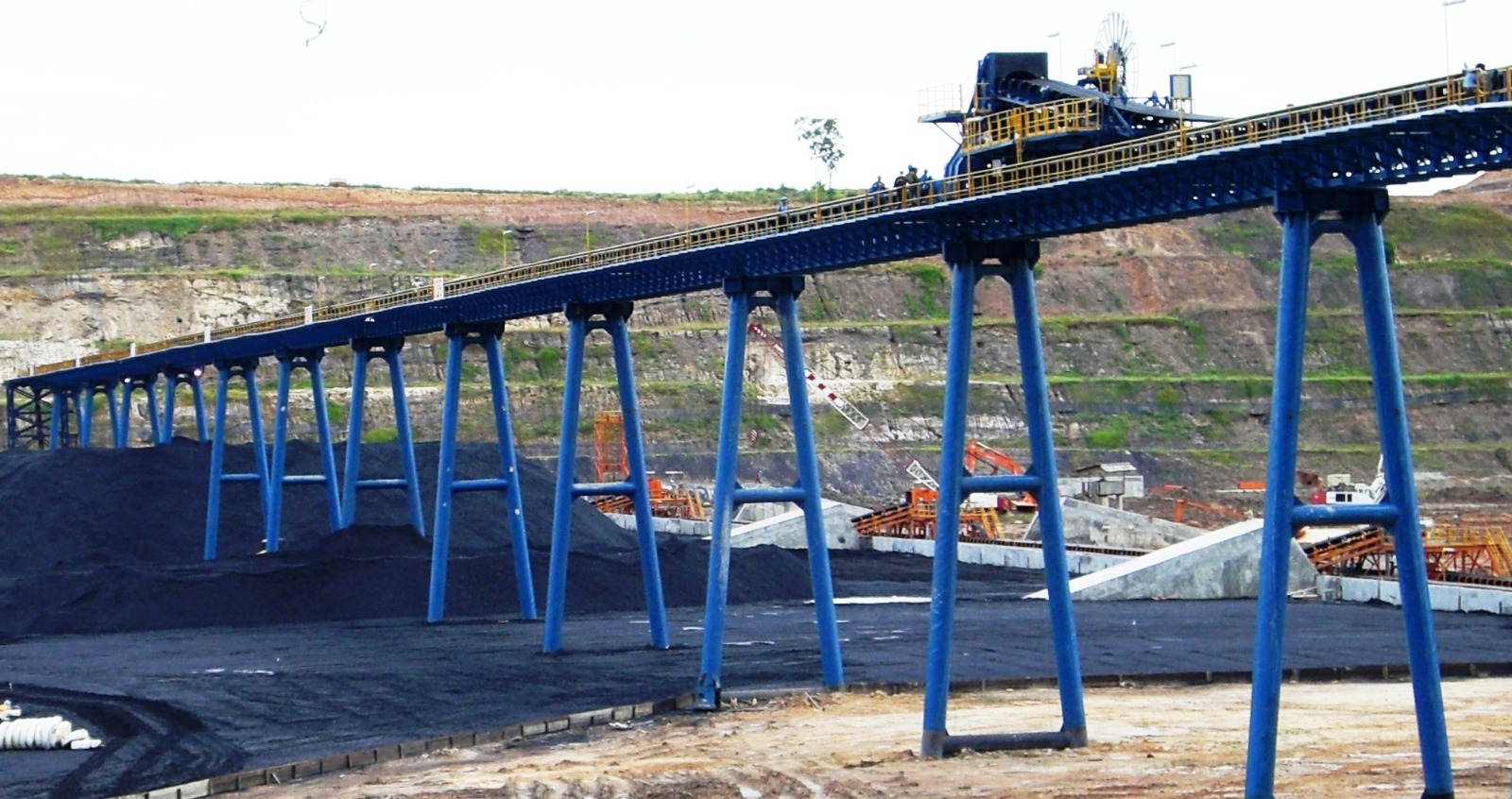 Open-Cut Coal Stockyard Conveyor