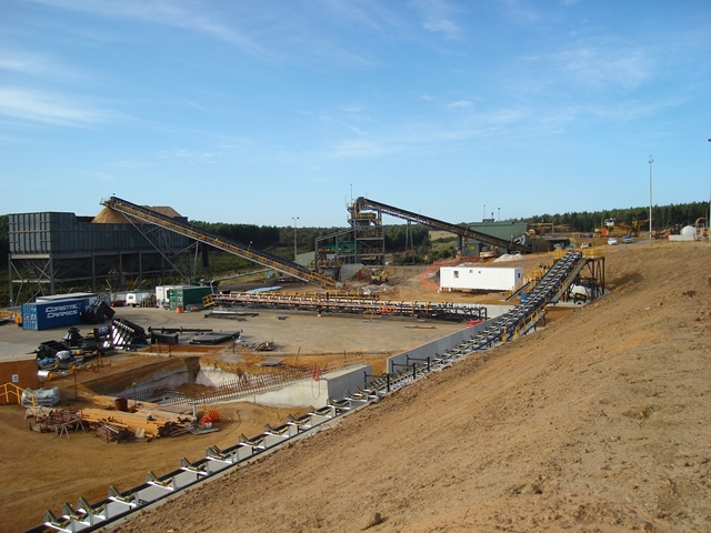Greenfield Overland Conveyor Construction