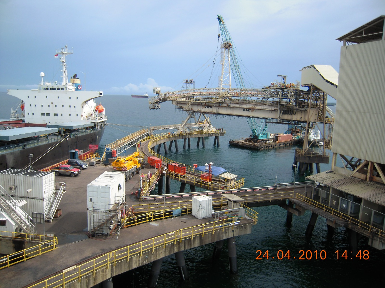 KPC Tanjung Bara - Curved Jetty Conveyor