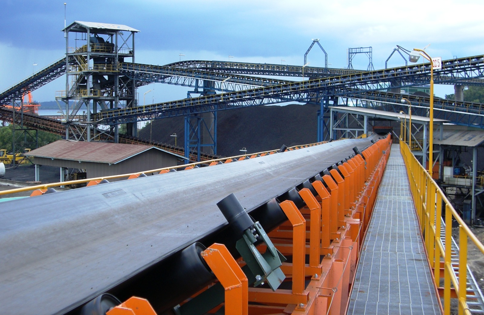 Coal Terminal Feed Belt Gallery